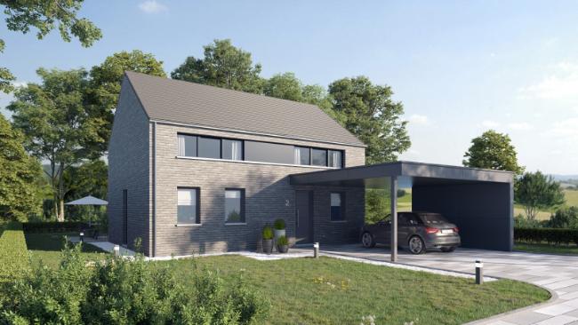 Construction de maison clé sur porte avec terrain